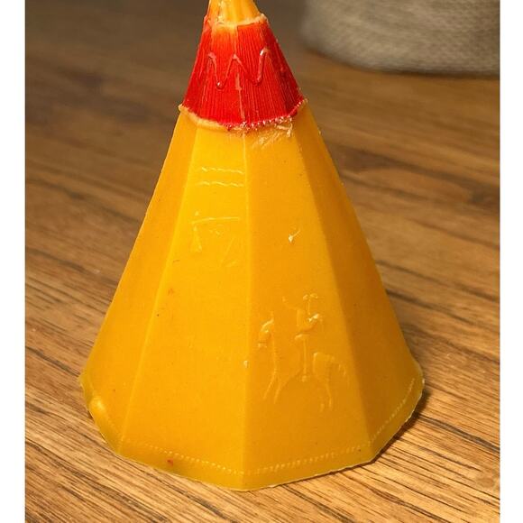 Vintage Chief Teepee & Totem, Cake Topper Decor Set Plastic 4 Piece - Picture 8 of 8